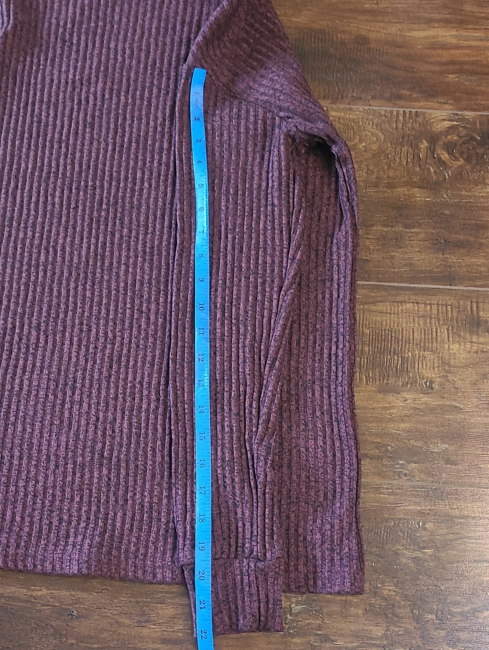 Father Sons Slim Fit Burgandy Ribbed Turtleneck Sweater Size S - Picture 10 of 10